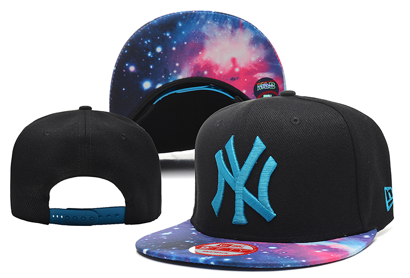 MLB New York Yankees NE Snapback Hat #187